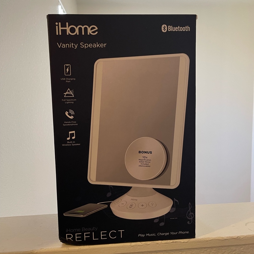 Ihome speaker vanity